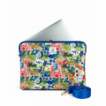 حياه printed laptop sleeve
