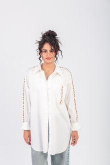 Load image into Gallery viewer, Shoulder Button Freesize Shirt