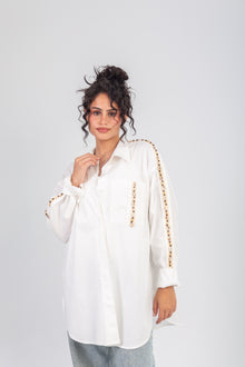 Load image into Gallery viewer, Shoulder Button Freesize Shirt