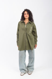 Load image into Gallery viewer, Shoulder Button Freesize Shirt