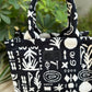 African pattern mini tote