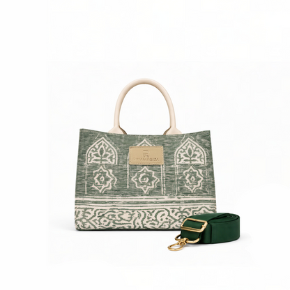 Ikat mini tote bag