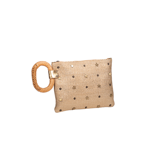 Studded Stars clutch