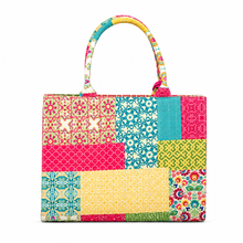 Load image into Gallery viewer, Batch work multicolor tote bag
