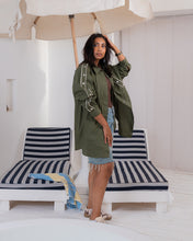 Load image into Gallery viewer, Shoulder Button Freesize Shirt