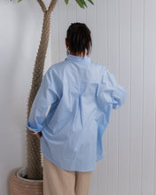 Load image into Gallery viewer, Poplin &amp; Guipure Lace Freesize Shirt