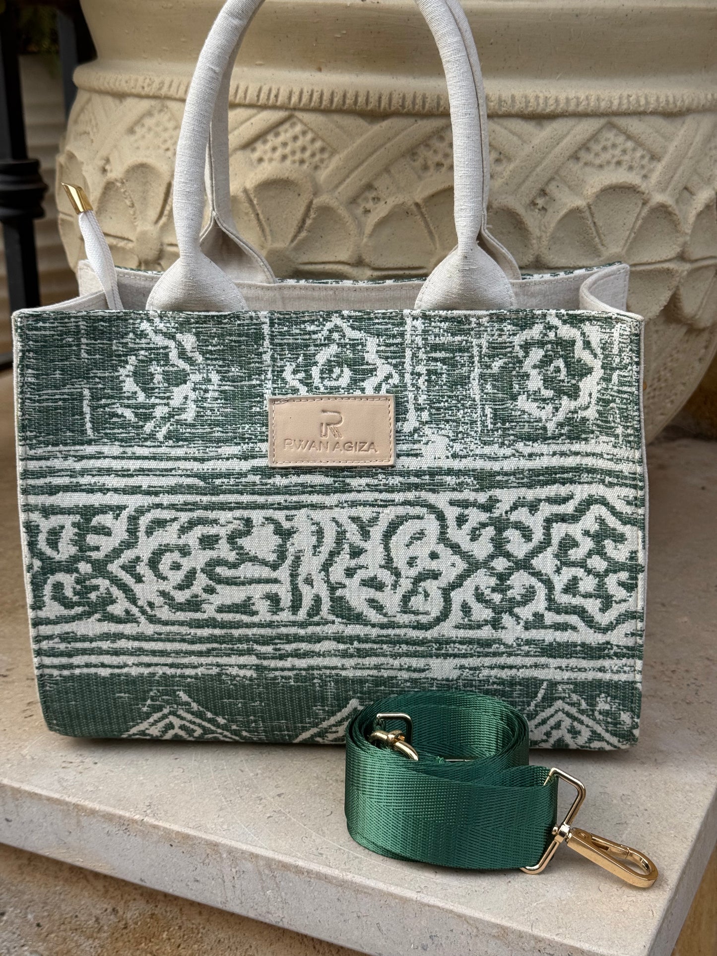 Ikat mini tote bag