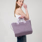 Mauve fendi tote bag