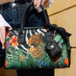 Duffel printed leopard bag