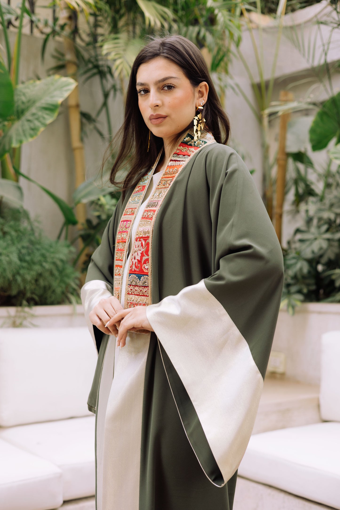 Indian olive Kaftan