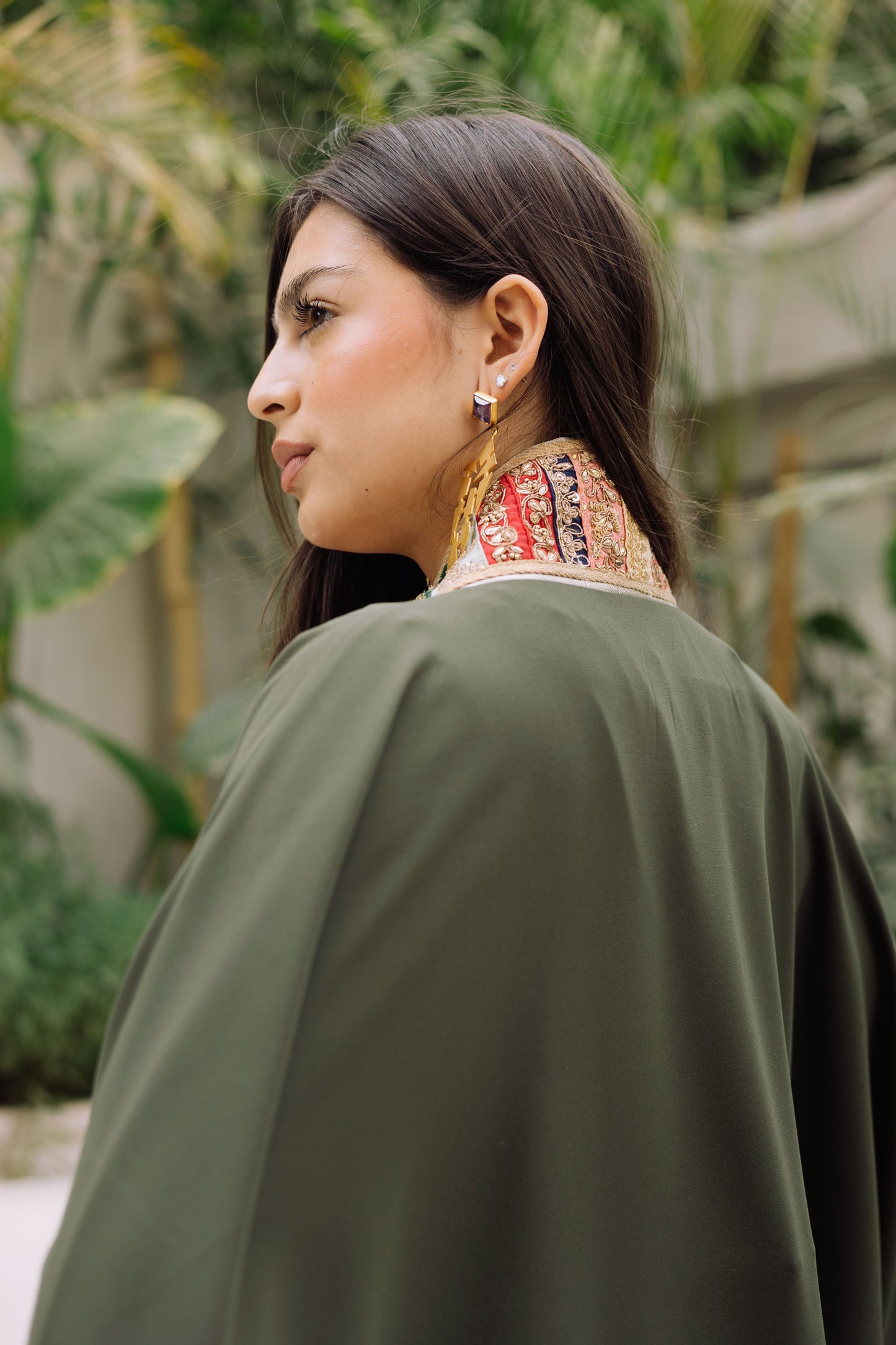 Indian olive Kaftan