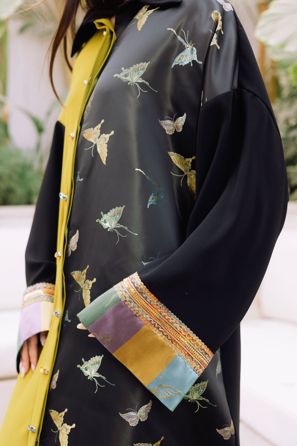 Butterfly Shirt Dress