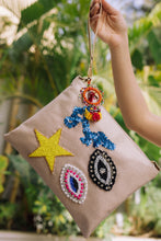 Load image into Gallery viewer, Embriodried Bling Clutch