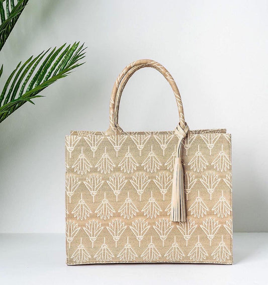 Tote Bag - louts woven Fabric